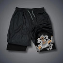 Shorts de compreensão Anime One Piece