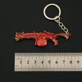 Valorant corpo a corpo reaver 2.0 karambit chaveiro para homem jogo periférico m4 samurai punhal modelo metal chaveiro pingente jóias presente