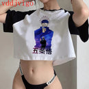 Camiseta gojo satoru, yuji itadori Anime jujutsu kaisen