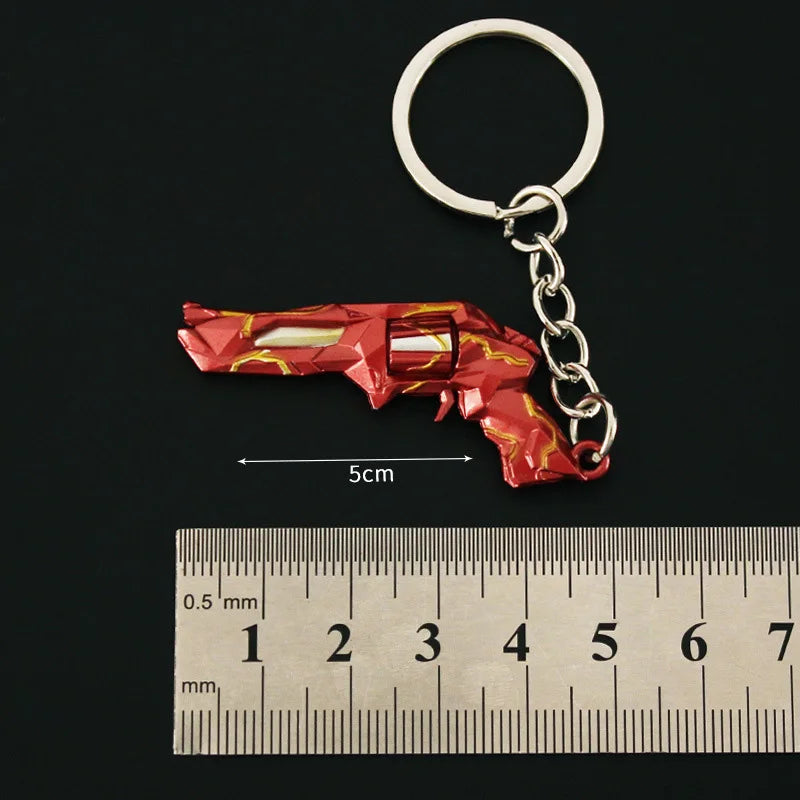 Valorant corpo a corpo reaver 2.0 karambit chaveiro para homem jogo periférico m4 samurai punhal modelo metal chaveiro pingente jóias presente