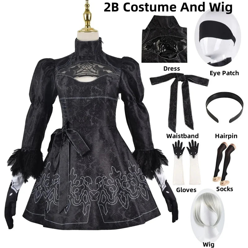 Cosplay 9s yorha 2b Game NIER AUTOMATA