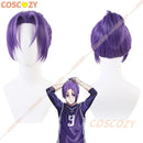 Peruca de Cosplay de  Bachira, Meguru, Hyoma, Chigiri, Nagi, Seishirou, Isagi, Yoichi, Mikage, Reo, Se, Itoshi, Kunigami Anime Blue Lock