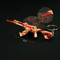 Valorant corpo a corpo reaver 2.0 karambit chaveiro para homem jogo periférico m4 samurai punhal modelo metal chaveiro pingente jóias presente