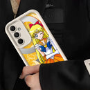 Capa Sailor Moon Tsukino Usagi Samsung Galaxy A56 A15 A16 A51 A73 A12 A13 A23 A35 A36 A53 A54 A26 A32 A34 A71