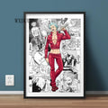 Quadro 7 Sete Pecados Capitais estilo Manga Anime Nanatsu no Taizai