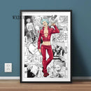 Quadro 7 Sete Pecados Capitais estilo Manga Anime Nanatsu no Taizai
