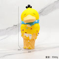 Action Figure Sorvete psyduck, bulbasaur, gengar, slowpoke snorlax, pikachu, pichu Anime Pokemon