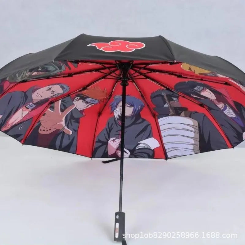 Guarda-chuva Akatsuki, Itachi, Sasuke, Anime Naruto