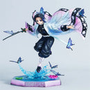 Action Figure Kochou Shinobu Anime Demônio Slayer: Kimetsu No Yaiba, 23cm